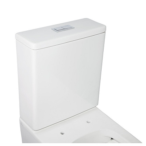 Унитаз-Компакт Qtap Crow Безободковый С Сиденьем Soft-Close Qt05222170W