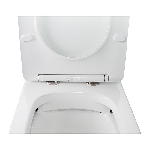Унитаз-Компакт Qtap Stork Безободковый С Сидением Soft-Close Qt15222178W