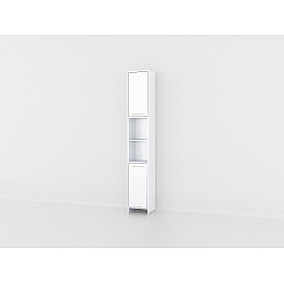 Пенал для ванной Forte Lars 1900x300x300 Белый