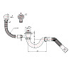 Сифон Для Ванны Lidz (Whi) 60 03 V001 00