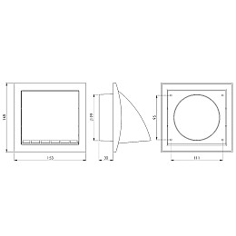 Вытяжной колпак EUROPLAST ND10FV