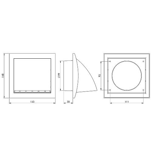 Вытяжной колпак EUROPLAST ND10FV