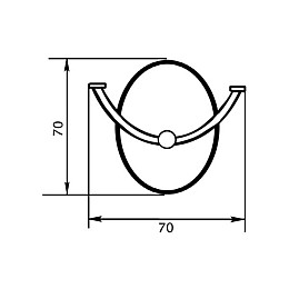 Крючок Lidz CRM-114.06.02 SD00028266