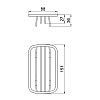 Мыльница Qtap Liberty BLM 1156-1 QTLIBCRM11561