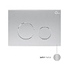 Набор инсталляция Qtap 3 в 1 Nest с панелью смыва круглой + унитаз с сиденьем Swan QT16335178W0133M425M11111SAT