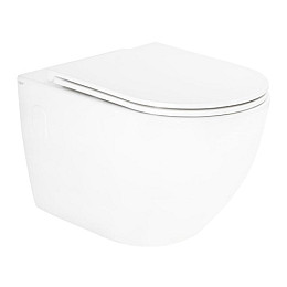 Унитаз подвесной Qtap Robin сиденье Slim Soft-close QT13332141ERW
