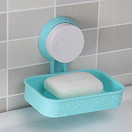 Мыльница на присоске Soap Box Multifunctional Blue (do172-hbr)