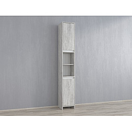 Пенал для ванной Forte Lars 2 1900х300х300 Бетон