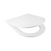 Сиденье для унитаза QTAP SWAN /JAY с микролифтом SLIM QT1699SC5176W