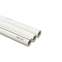 Труба PPR Ekoplastik Fiber Basalt Plus PN20 40 мм STRFB040TRCT