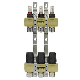 Коллектор с расходомерами Raftec 1'x3 LCR-1.3