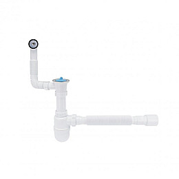 Сифон для раковины Lidz (Whi) 60 08 E004 00