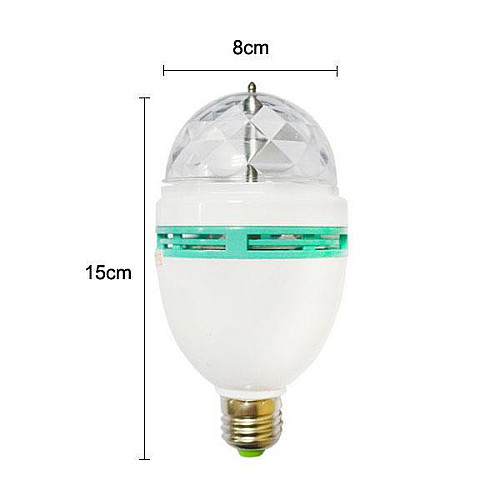 Світлодіодна обертова лампа LED Mini Party Light Lamp