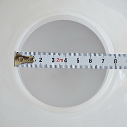 Плафон для светильника Brille Пластик STR-02 Белый 143009