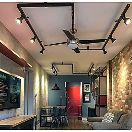 Светильник трековый Brille 40W KW-15 Черный