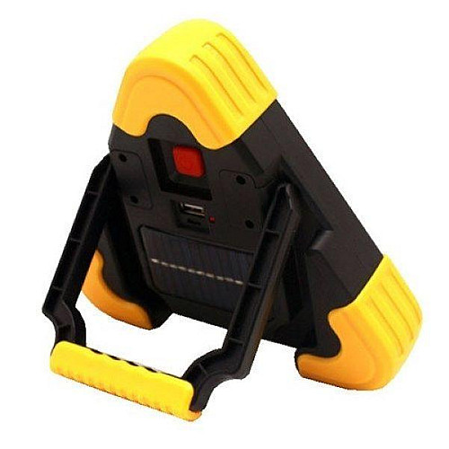 Прожектор светодиодный аварийный фонарь HB-6609-COB+LED(STOP)