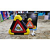 Прожектор светодиодный аварийный фонарь HB-6609-COB+LED(STOP)