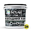 Фасадный лак акриловый для камня мокрый эффект Stone SkyLine Глянцевый 3л