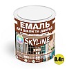 Емаль акрилова для вікон і дверей на водній основі SkyLine Wood 400 мл Білий