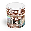 Эмаль акриловая для окон и дверей водорастворимая SkyLine Wood 750 мл Белый