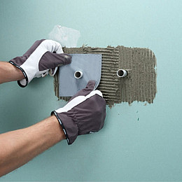 Манжета гидроизоляционная с отверстием WIM 120х120 мм Серый