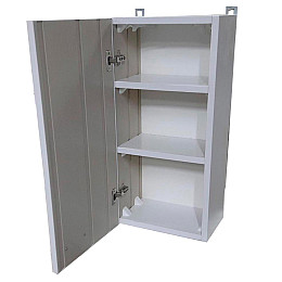 Шкафчик пластиковый для ванной комнаты без ручки Mikola-M 35 см Белый