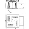 Трап горизонтальный Ani Plast Ta1112