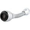 Экономитель воды аэратор насадка на кран Turbo Flex 360˚ Серебристый (hub_wj29h0)