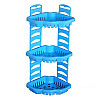 Полка настенная Efe plastics Роса 21х21х59см MEF-D-01-2 Голубая (SK000667)