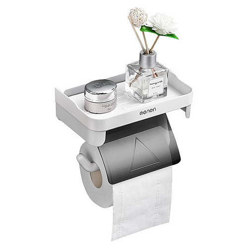 Держатель туалетной бумаги из пластика Trend-mix MENON XS-387 White