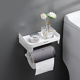 Держатель туалетной бумаги из пластика Trend-mix MENON XS-387 White