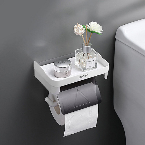 Держатель туалетной бумаги из пластика Trend-mix MENON XS-387 White