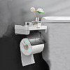 Держатель туалетной бумаги из пластика Trend-mix MENON XS-387 White