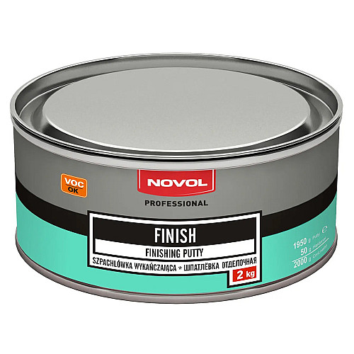 Шпаклевка автомобильная отделочная Novol FINISH 2 кг
