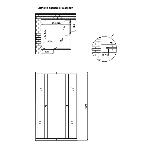 Душевая Кабина Lidz Wawel Sc80X80.Sat.low.gr (Lwasc8080Satlowgr2)