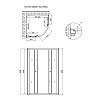 Душевая Кабина Lidz Latwa Sc90X90.Sat.low.fr (Llsc9090Satlowfr2)