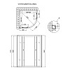 Душевая Кабина Lidz Latwa Sc90X90.Sat.high.gr (Llsc9090Sathighgr2)