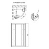 Душевая Кабина Lidz Latwa Sc80X80.Sat.high.gr (Llsc8080Sathighgr2)