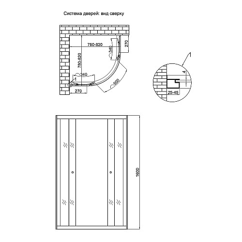 Душевая Кабина Lidz Latwa Sc80X80.Sat.high.gr (Llsc8080Sathighgr2)