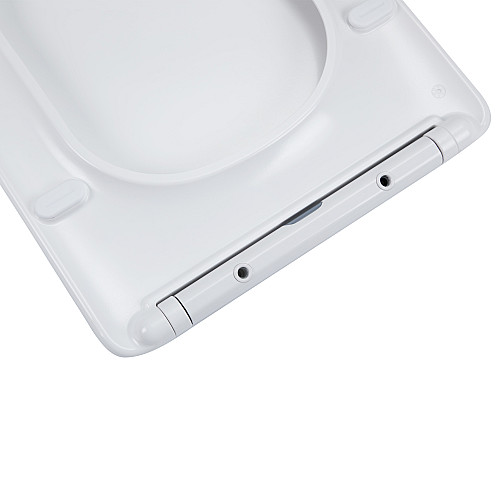 Унитаз Подвесной Qtap Presto Безободковый С Сиденьем Slim Soft-Close Qt24332615Ew