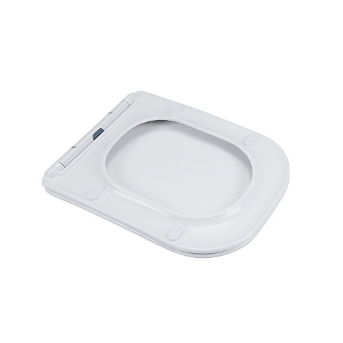 Унитаз Подвесной Qtap Presto Безободковый С Сиденьем Slim Soft-Close Qt24332615Ew