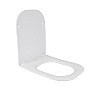 Сидіння для унітазу Qtap Nando з мікроліфтом Slim Qt12991222Aw
