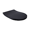 Сидіння для унітазу Qtap Robin/Scorpio з мікроліфтом Slim Qt99U184Uf450Mb