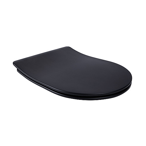 Сидіння для унітазу Qtap Robin/Scorpio з мікроліфтом Slim Qt99U184Uf450Mb