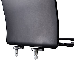 Сидіння для унітазу Qtap Robin/Scorpio з мікроліфтом Slim Qt99U184Uf450Mb