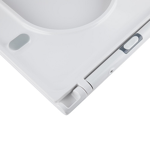 Сидіння для унітазу Qtap Robin/Scorpio з мікроліфтом Slim Qt99Hxu09W
