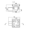 Трап Горизонтальный Lidz (Whi) 60 07 T003 00