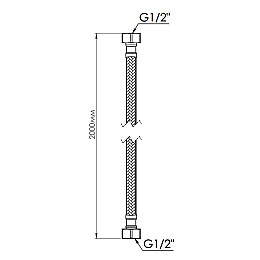 Шланг Для Воды Sd Forte Nylon Sf391W200