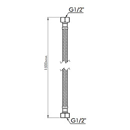 Шланг Для Воды Sd Forte Nylon Sf391W150