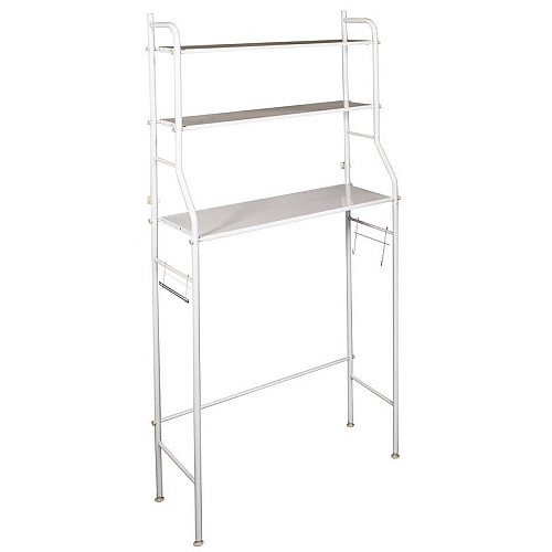 Полка-стеллаж над унитазом RIAS TW-101 напольная 160х47х25 см White (3_01602)